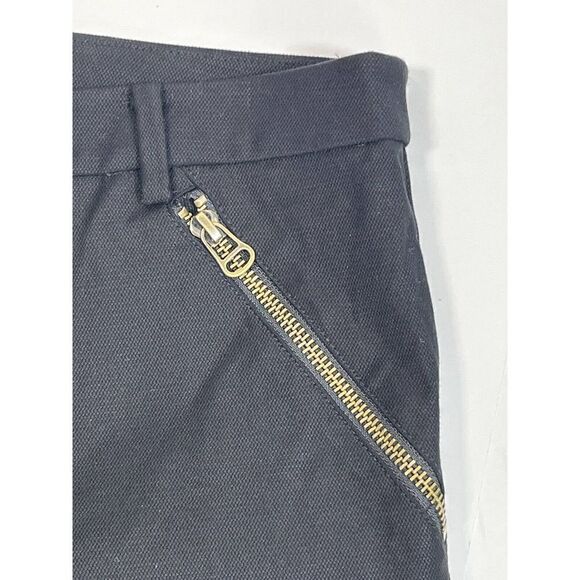 Rachel Zoe Black Julietta Lamb Suede Detail Riding Equestrian Pants Size 4 - Picture 6 of 15